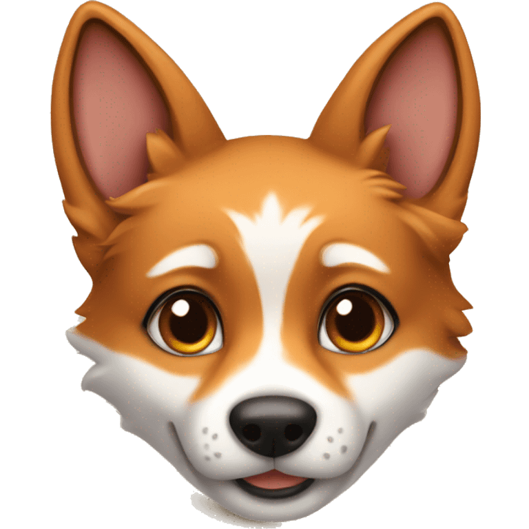 Fox dog puppy emoji