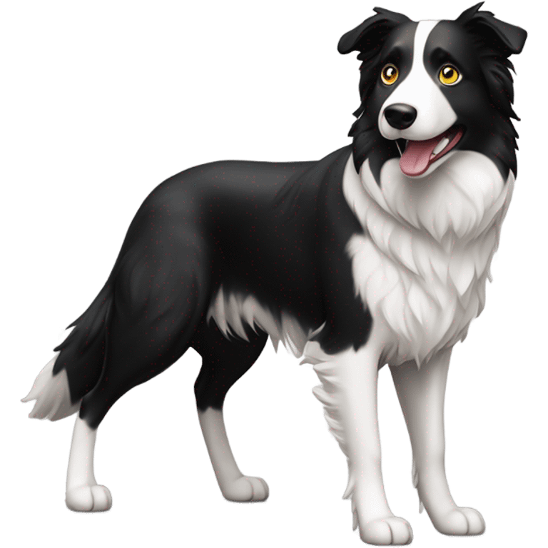 Border collie emoji