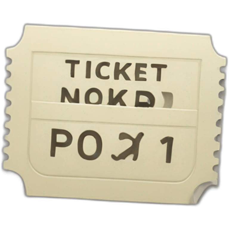 support-ticket emoji