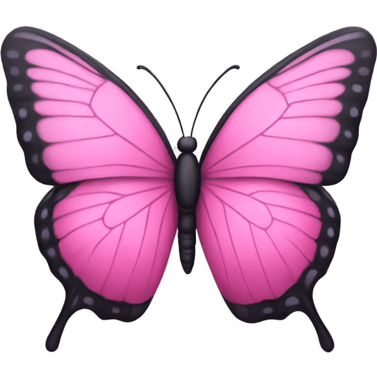 Pink Butterfly emoji