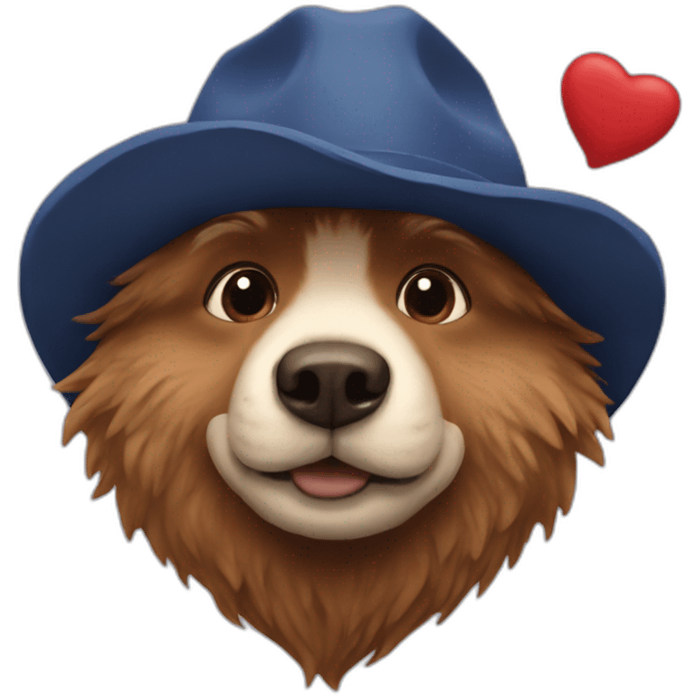 paddington heart emoji