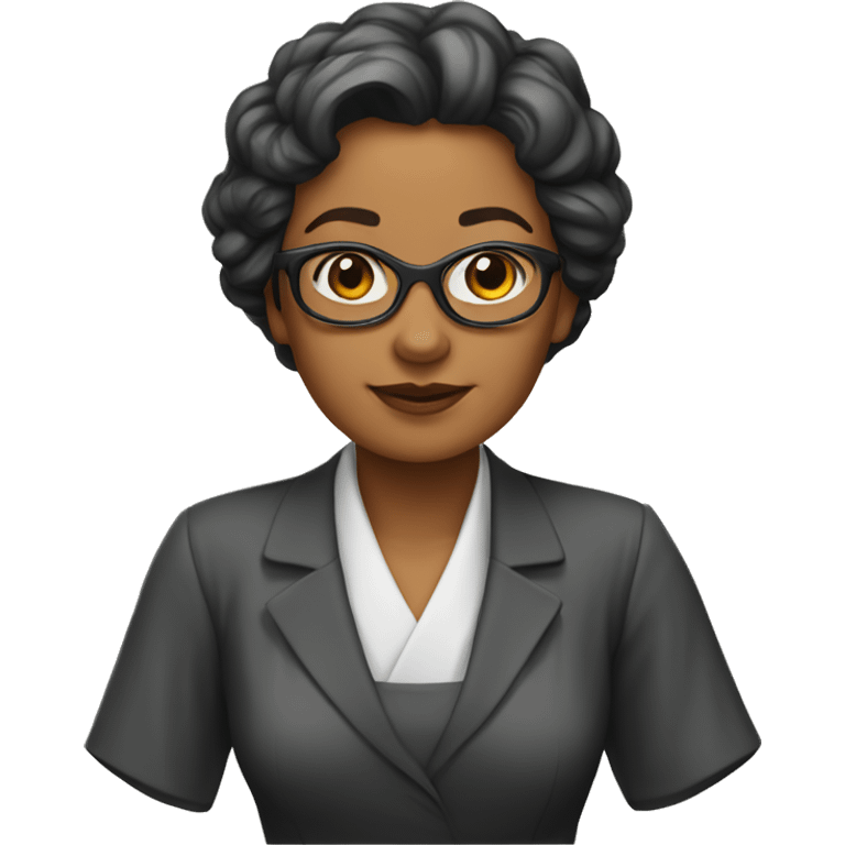 professora cauasiana emoji