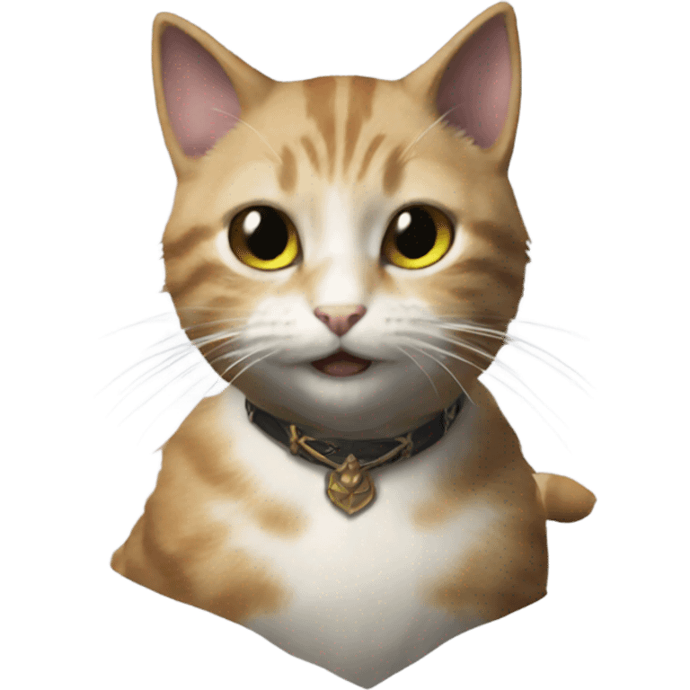 Cat playing ff14 emoji