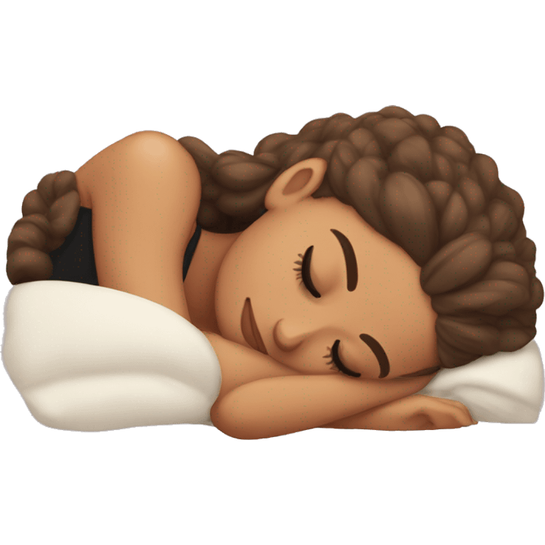 Ariana Grande sleeping emoji