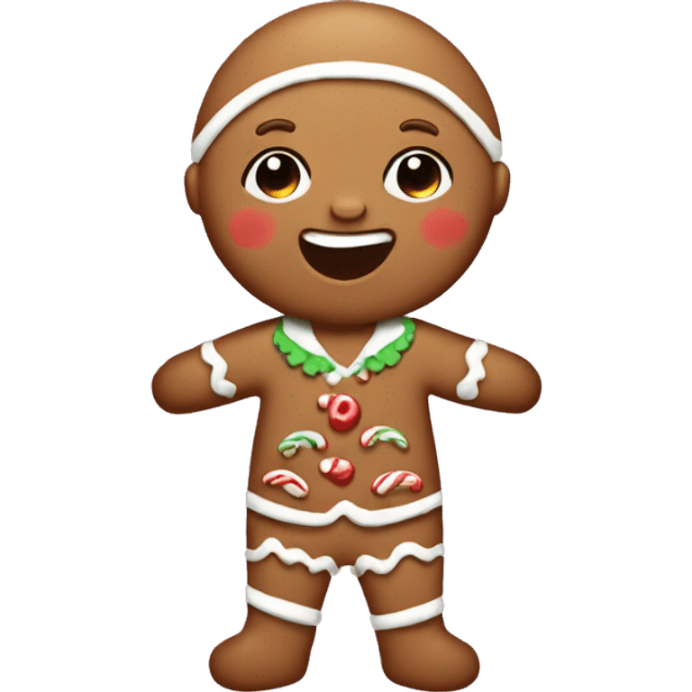 gingerbread cookies baby boy emoji