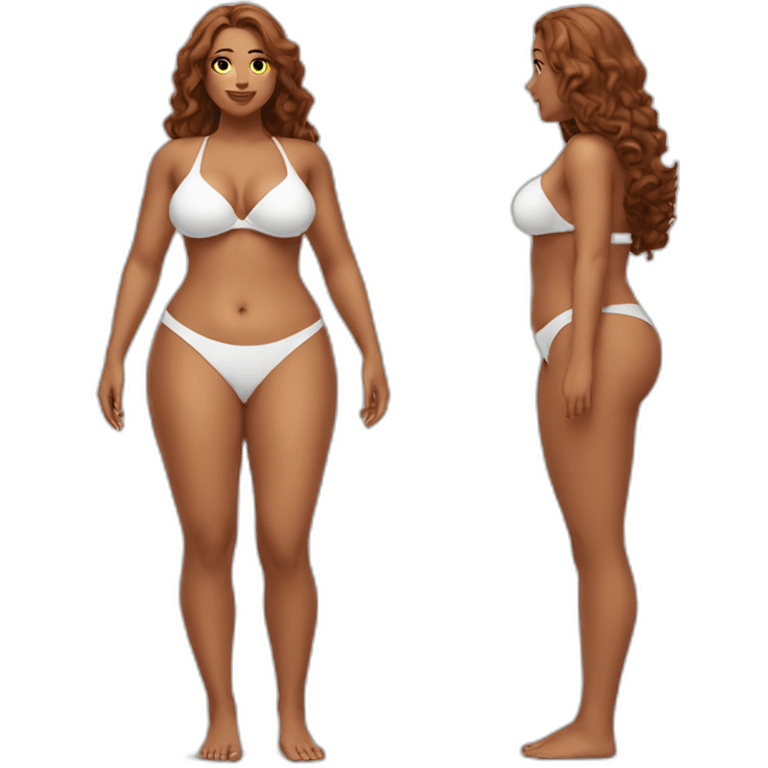 full-body-curvy-beauty-in-a-white bikini-both-sides emoji