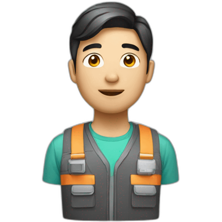 Asian Engineer Guy emoji