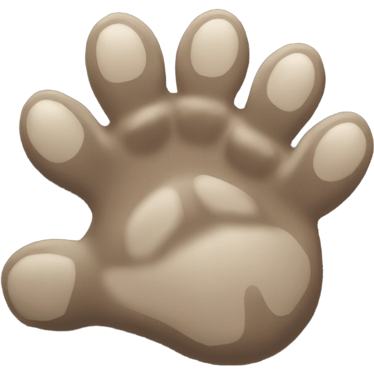 Bear paws  emoji