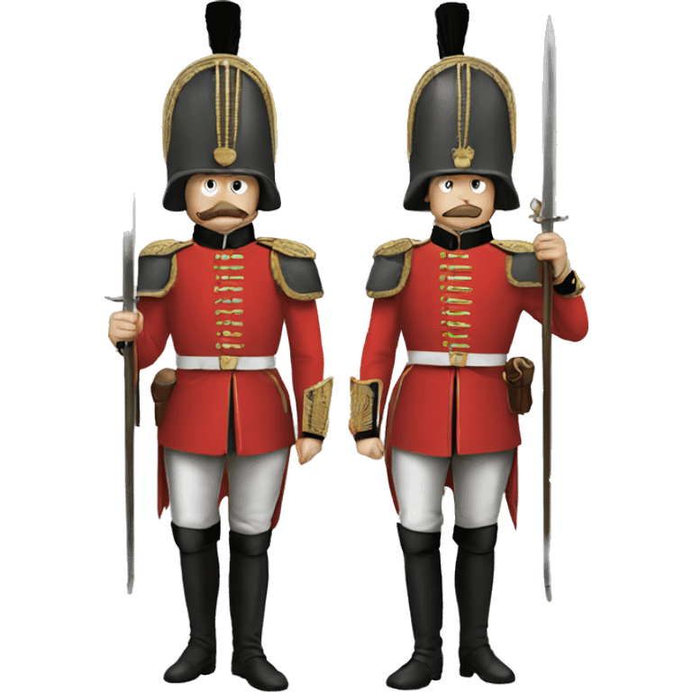 Royal guards of great britain  emoji