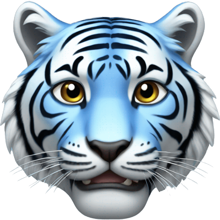 Blue tiger  emoji