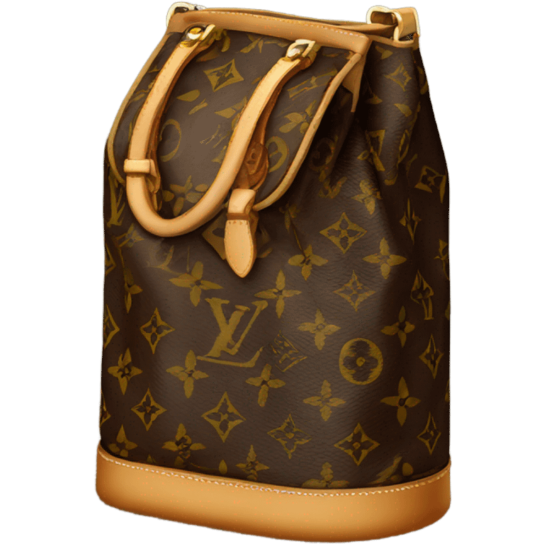 Louis Vuitton bag emoji