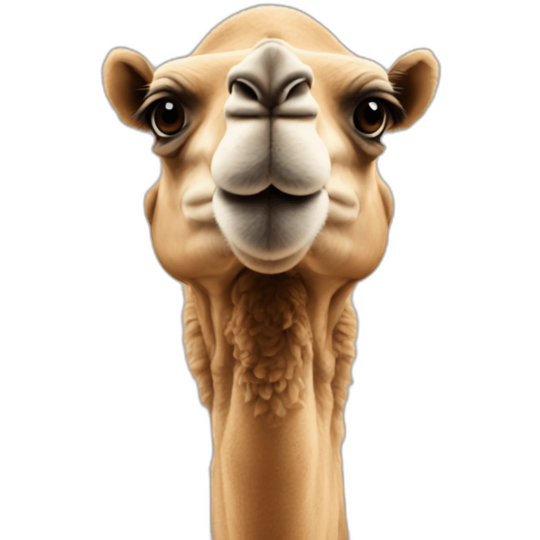 Camel head emoji