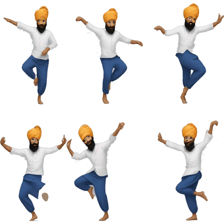 dancing sikh emoji