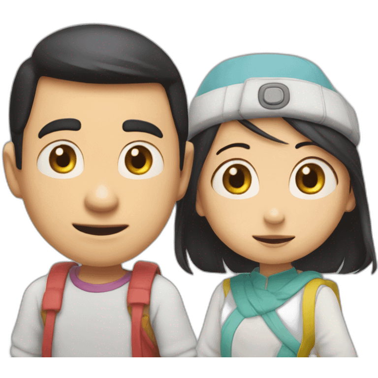 nobita and chutki emoji