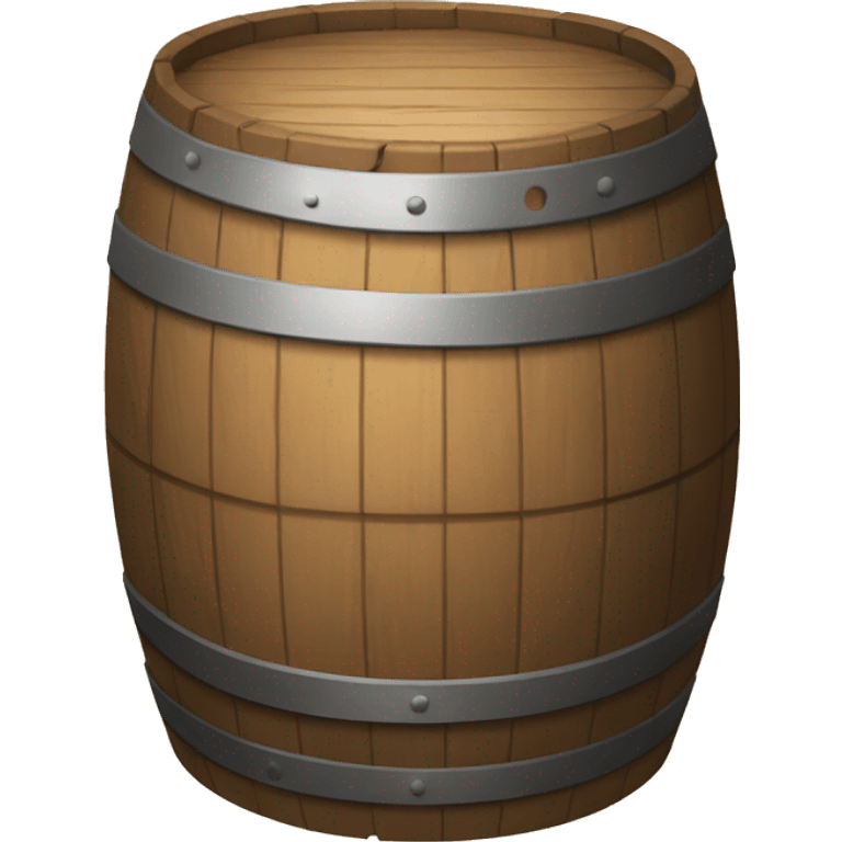 wooden barrel emoji