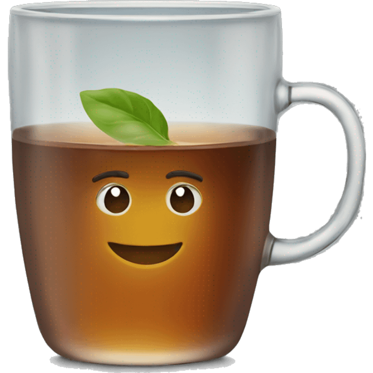 Tea glass emoji