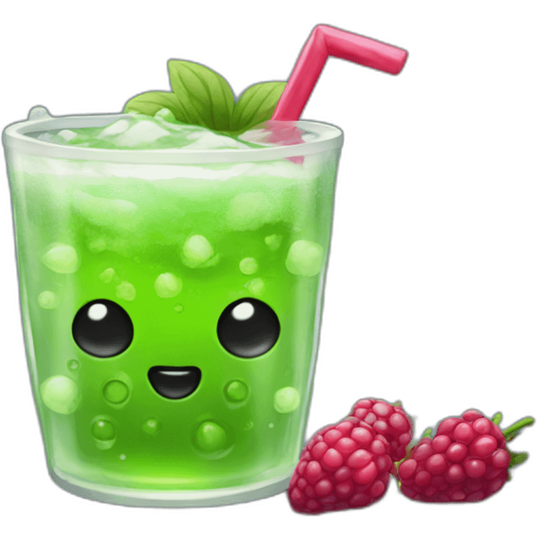 Alien-drink-beere emoji