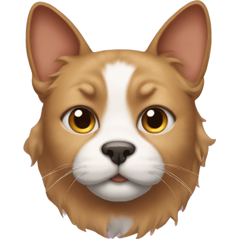 cat with floppy dog ears emoji