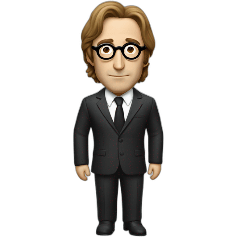 john lennon in the suit emoji