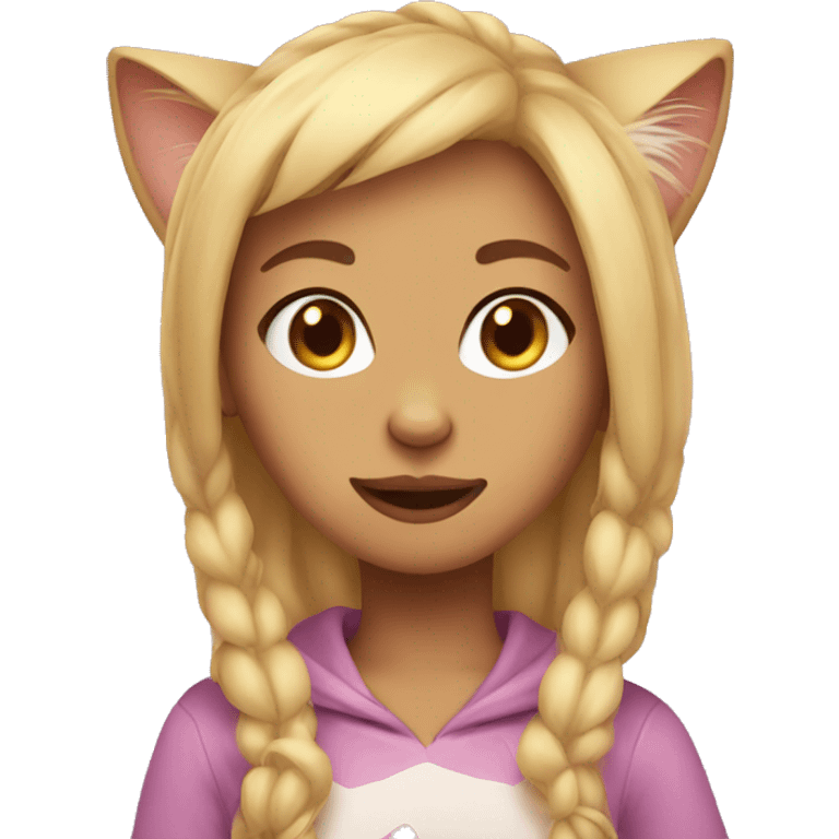 CAT girl emoji