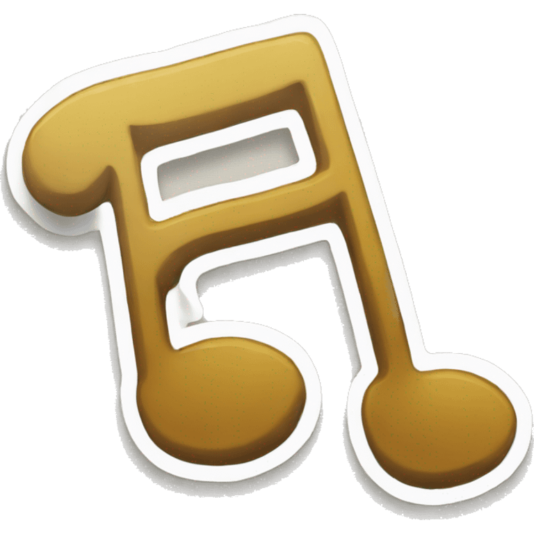 music note sticker emoji