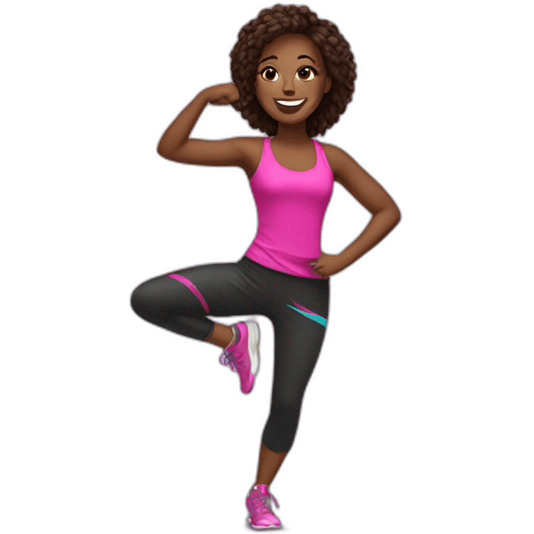 zumba dancer emoji