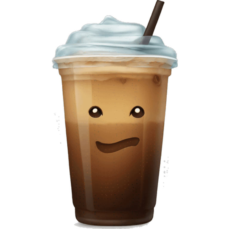 Iced coffee  emoji