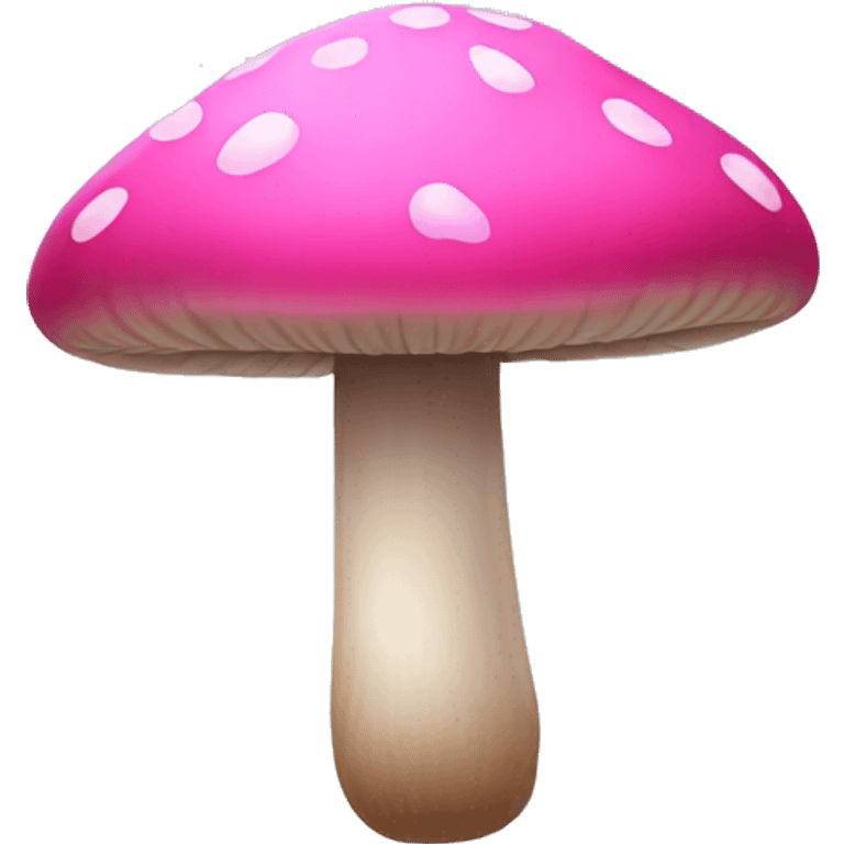 pink mushroom emoji