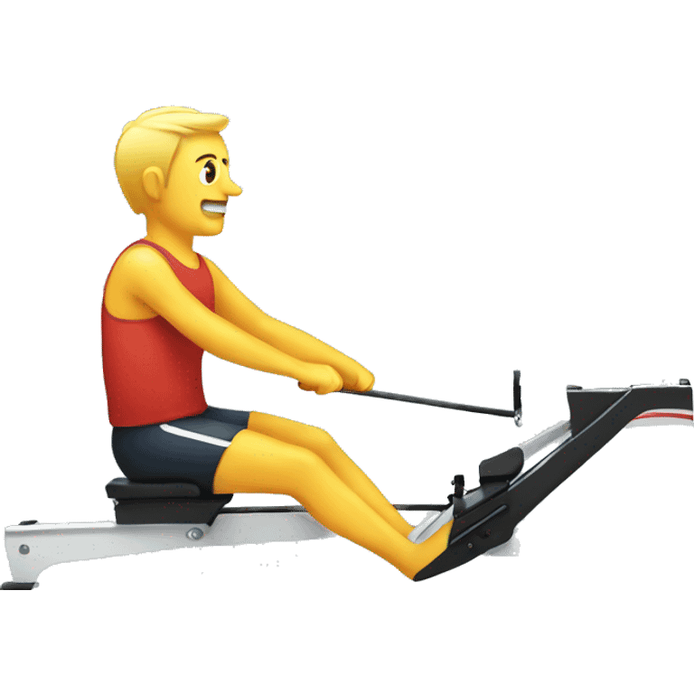 Rowing machine emoji