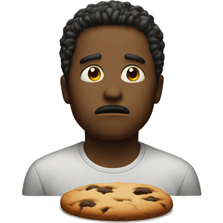 sad cookie emoji