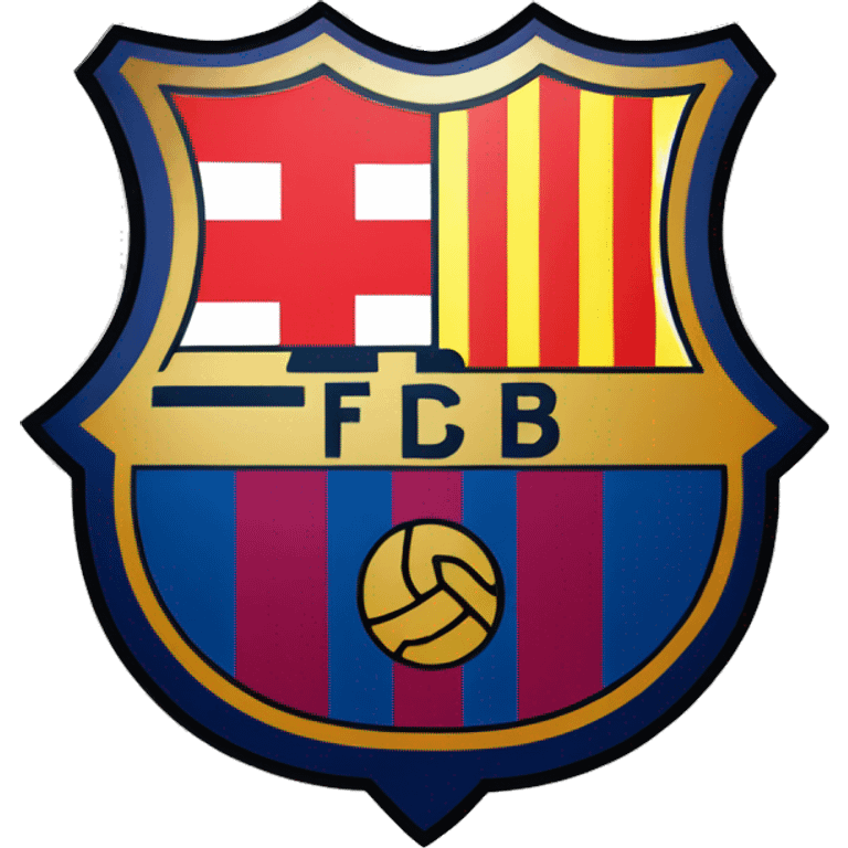 Escudo barça emoji