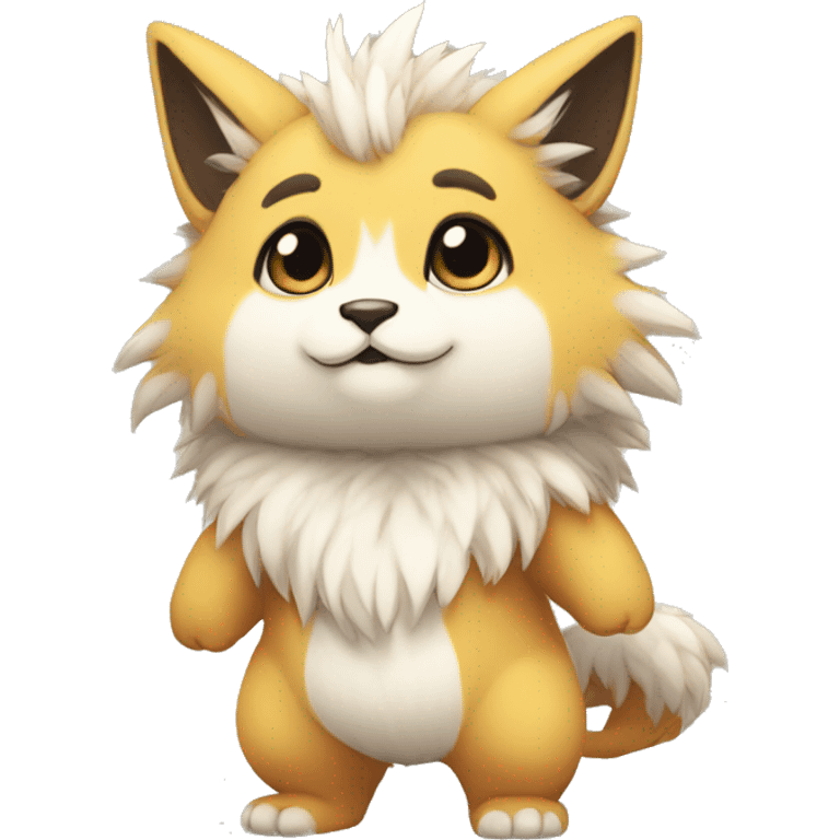 Anthro Chibi-style-Fur-Sona-Fakémon Full Body emoji