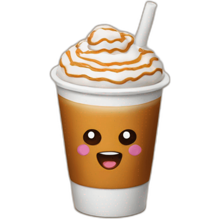 dunkin latte emoji