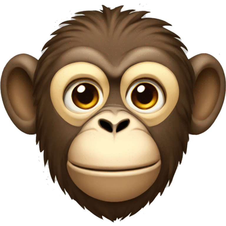 cool monkey head emoji