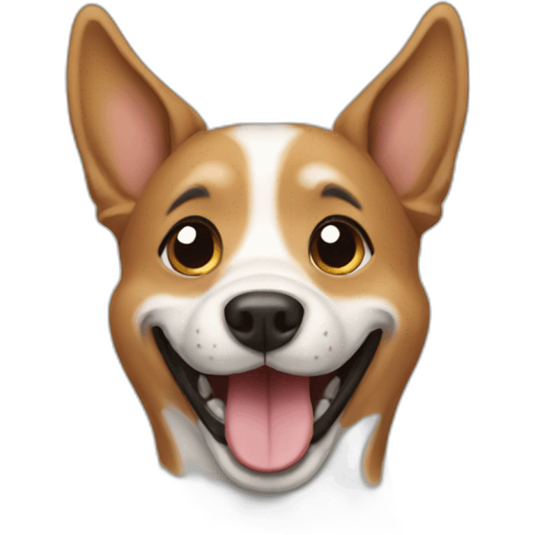 happy dog emoji