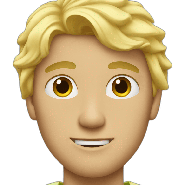 blond high guy emoji