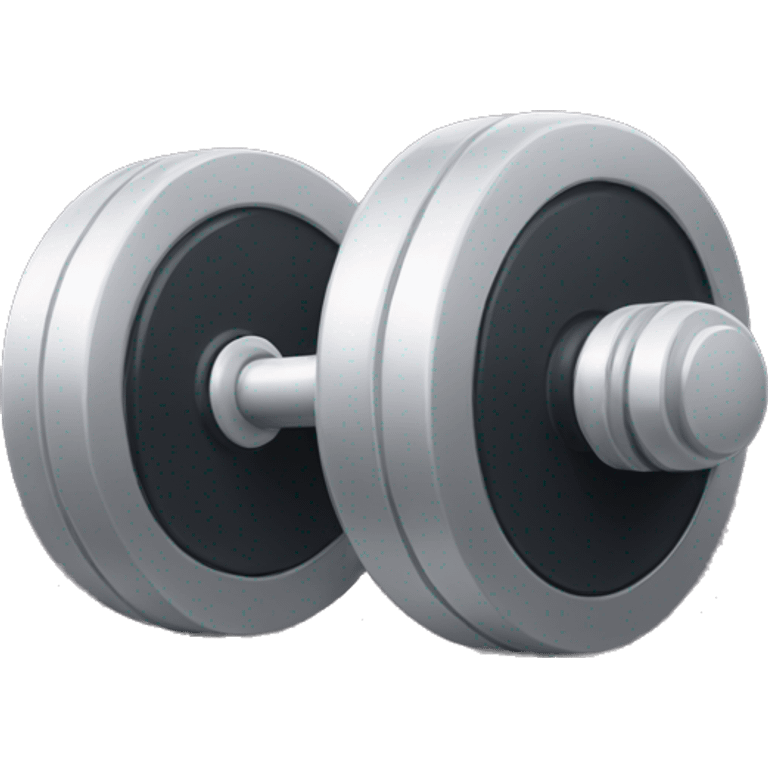 dumbell ball emoji