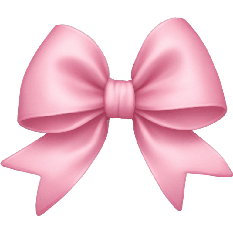 light pink bow  emoji