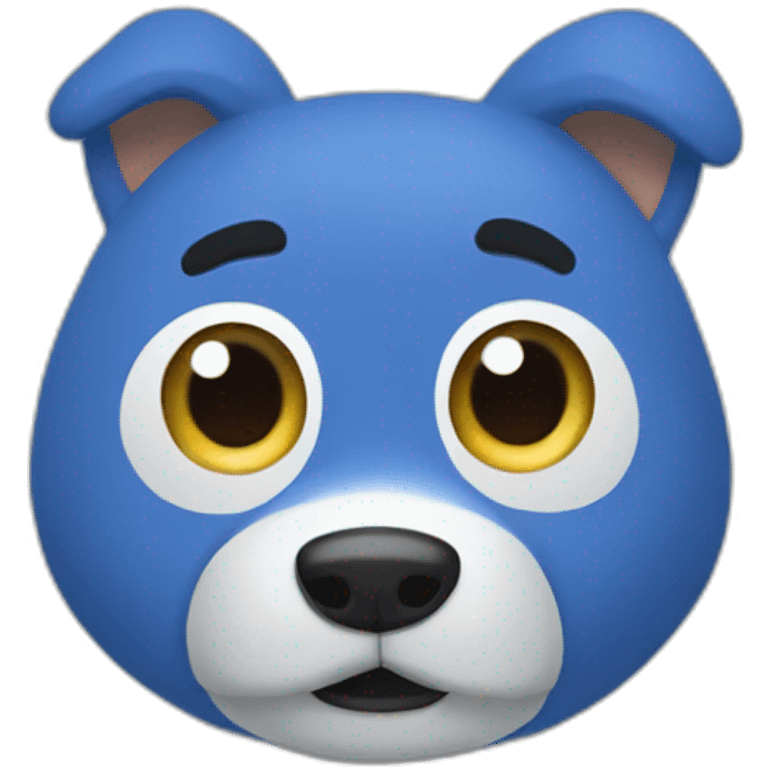 Bluey from the bluey show emoji