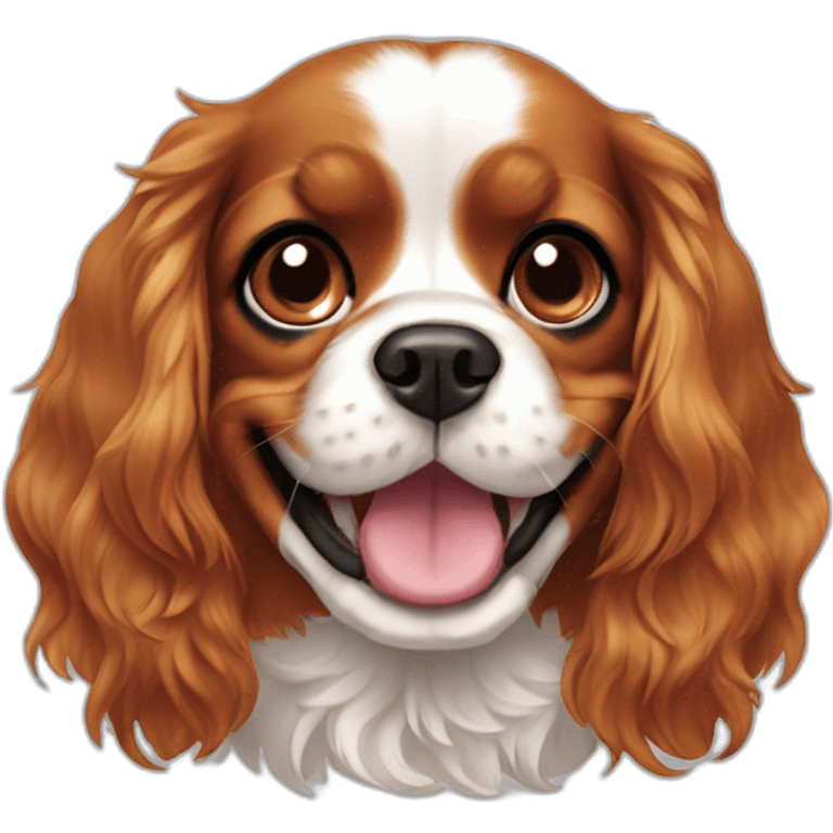 Cavalier King Charles Spaniel Smile emoji