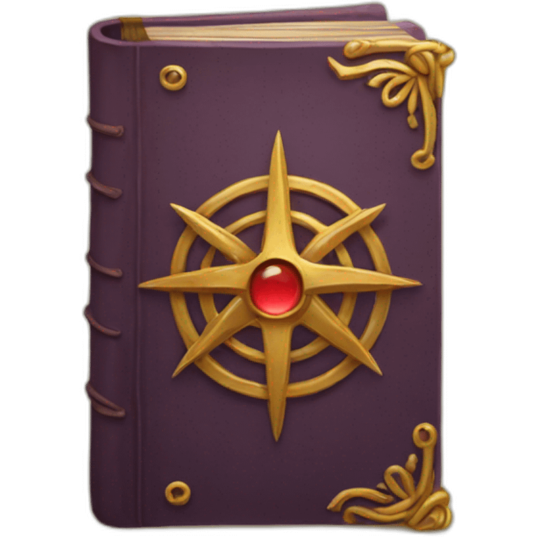 A grimoire book emoji