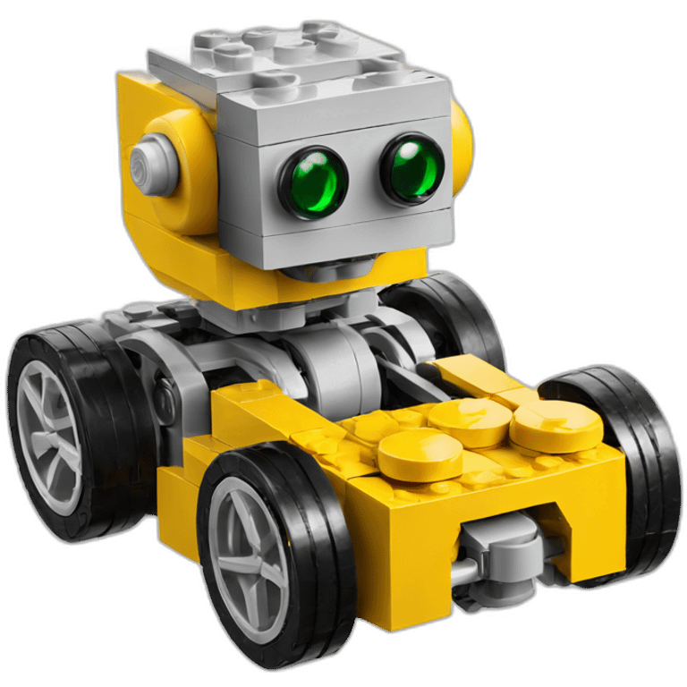 lego robot car emoji