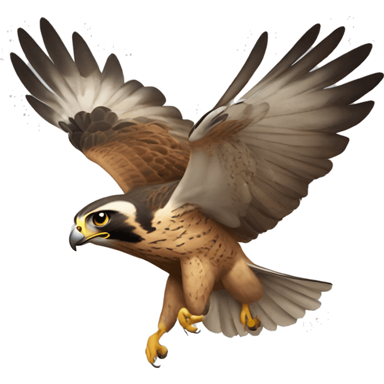 FALCON FLYING emoji