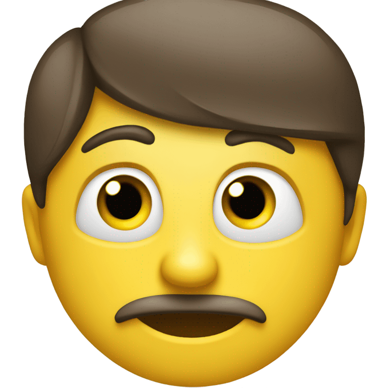 Uncomfortable person emoji emoji