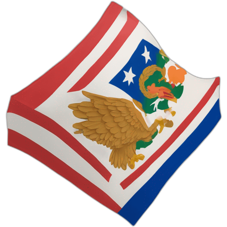 Bandera de la provincia Chiriqui  emoji