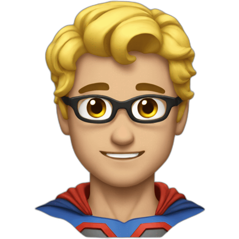 Aksh super man emoji