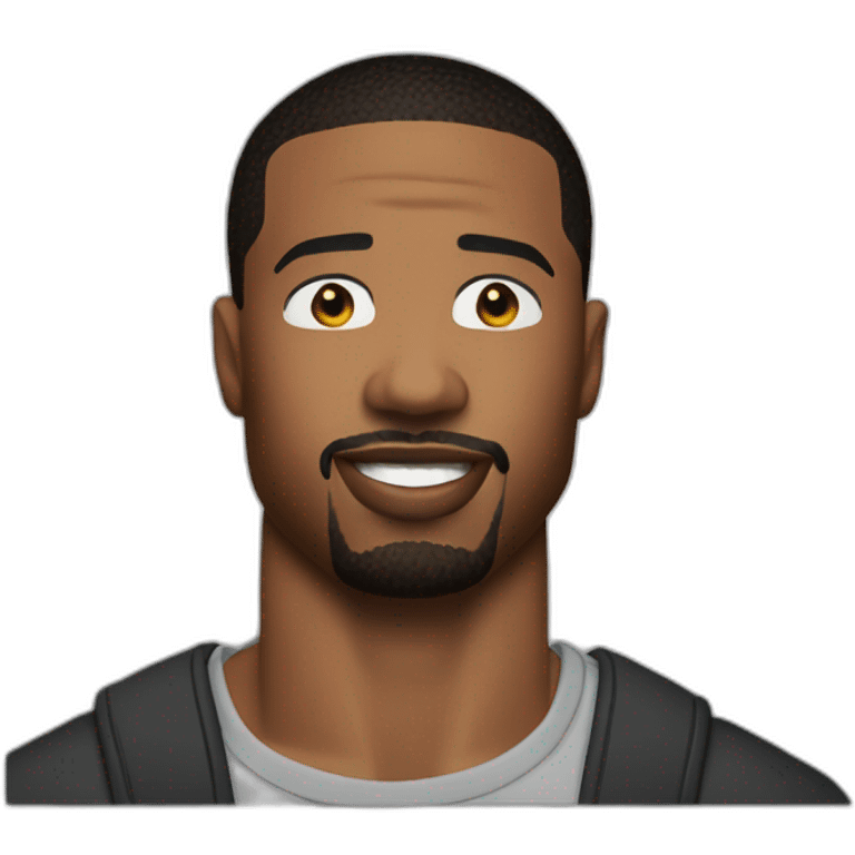 Michael-b-Jordan-embrasse-un-homme emoji