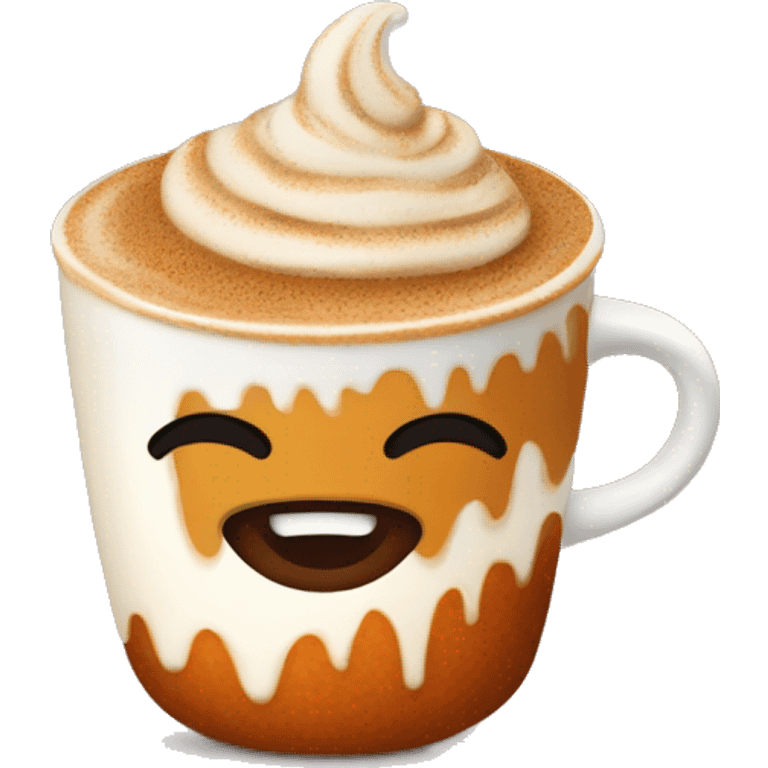 pumpkin spice latte emoji