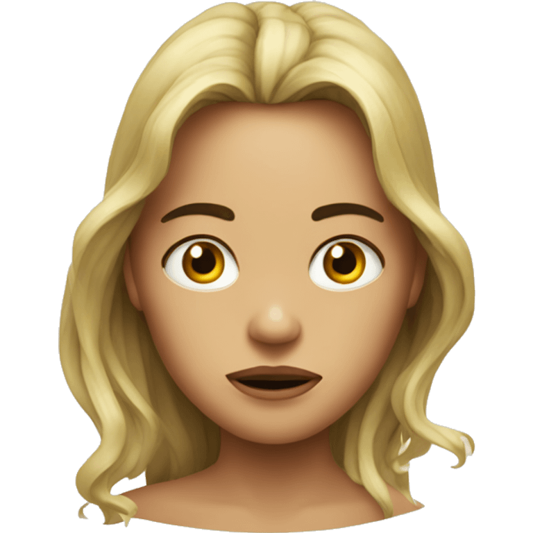 face of the sayona horror of the Venezuelan plain emoji