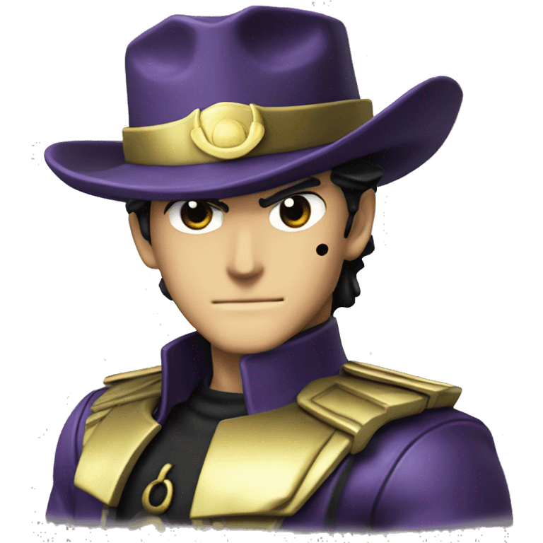 Jotaro from Jojo’s bizzare adventure emoji